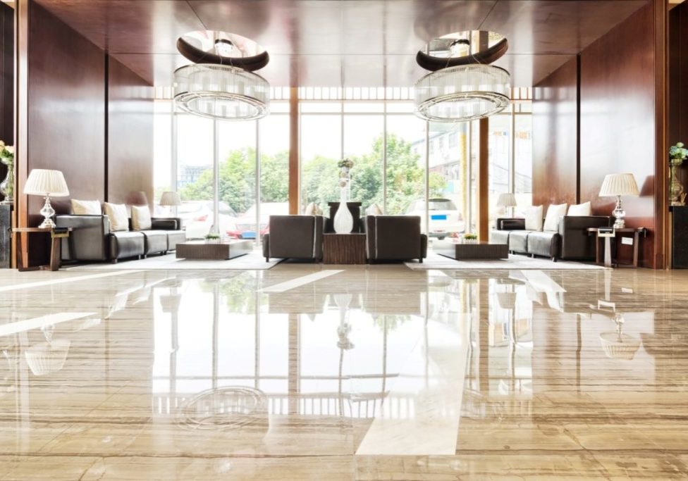 luxury hotel lobby and funiture